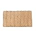 Freie Liebe Women's Straw Clutch Purse Summer Beach Bags Envelope Wallet Woven Handbags