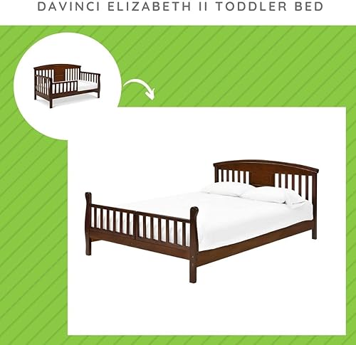 Miniatura 3 de CC KITS Kit de conversión de tamaño completo para cama infantil Davinci Elizabeth II (Espresso)