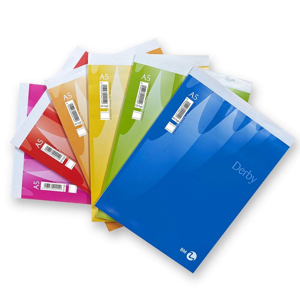 BM BeMore Notes Derby 0100014 Notitieblok – nietjes – A5