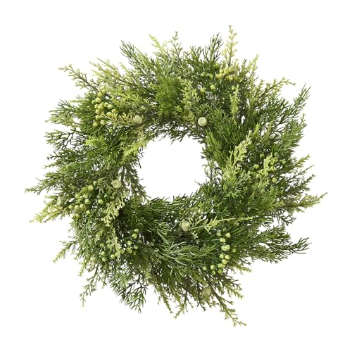 Künstlicher Tannen- & Beeren-Ring - Deko-Ring für Weihnachten &...