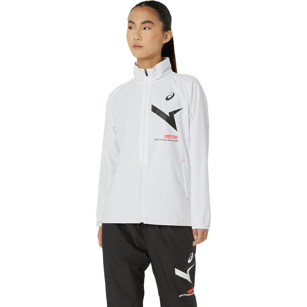 asics(アシックス) トレ－ニングウェア AIM-TRG裏トリコットウィンドブレーカージャケット 2032D068 レディース