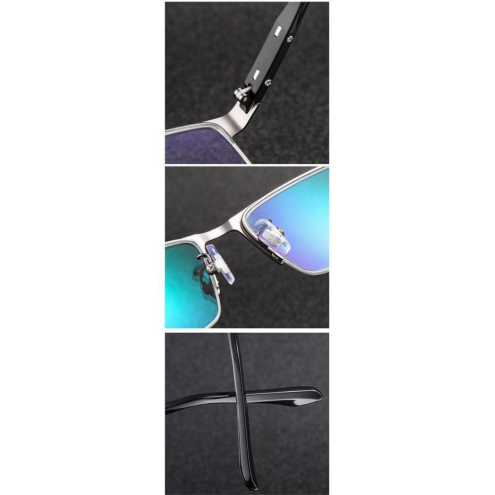 JIETIAN Hombres al Aire Libre fotocrómico Gafas Inteligentes, Lentes de Resina asférica HD Lectores/Protección UV,02,+0.25