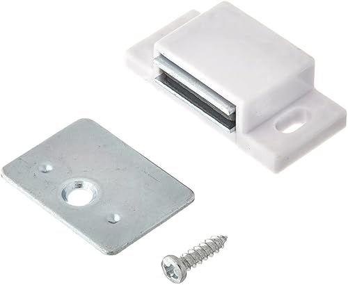 Miniatura 1 de MPJ Shutter Hardware 50631-R - Paquete al por menor de 15 libras, color blancozinc (2)