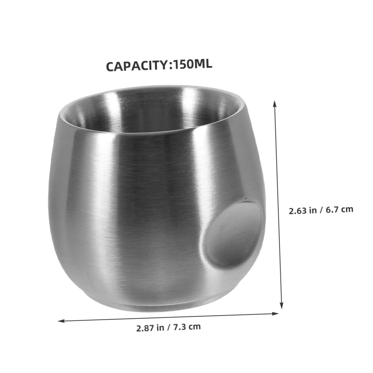 minkissy Stainless Steel Shaving Bowl for Men Large Capacity Shave Mug Shaving Soap Bowl Beard Lather Bowl