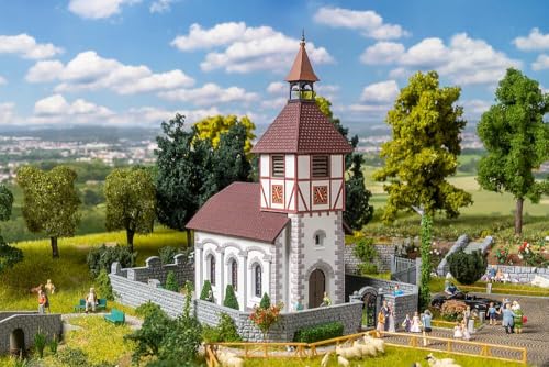 FALLER 130679 - Dorfkirche mit Kirchhof - Spurweite H0