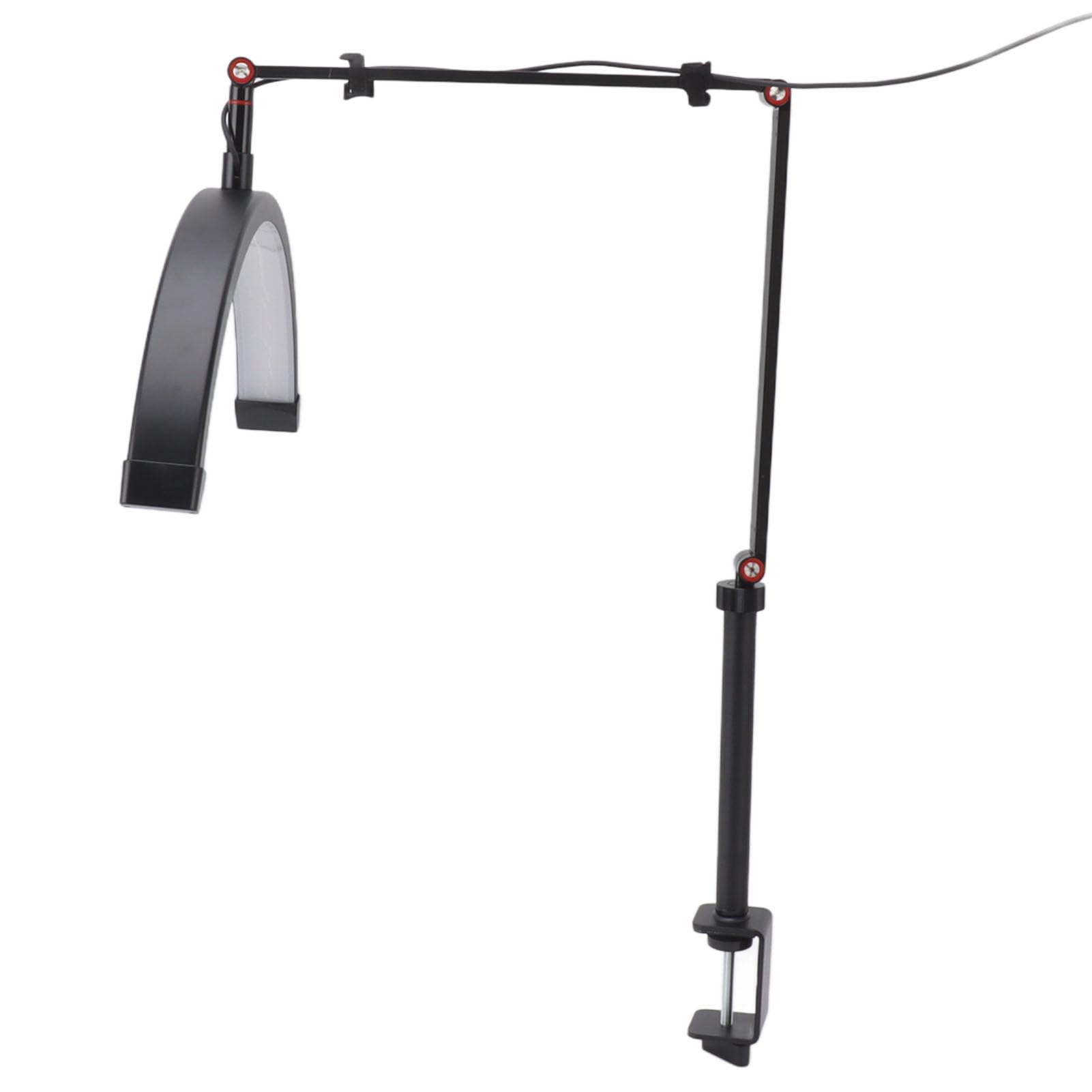Garosa Luce a Mezzaluna a LED, 20w 10 Marcia Dimmeble Lash Desk Lampada con 360 Gradi TEMPERATURA DI 3 COLORE, STANCO ALLUMINO LEGA REGLI