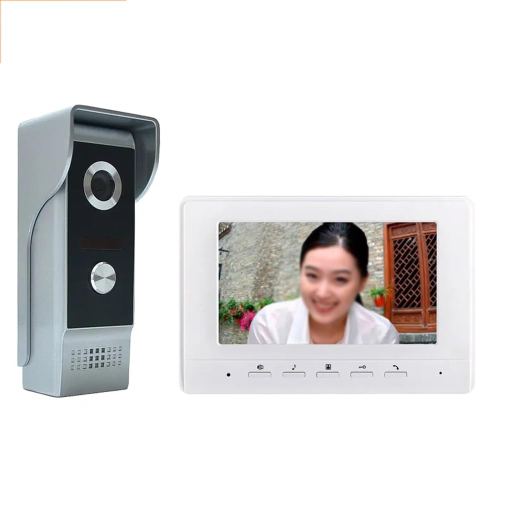 Mobygkfy D Video Oorbell Oor Phone Kit Ir Night Vision Aluminum Alloy Camera Intercom Interphone System
