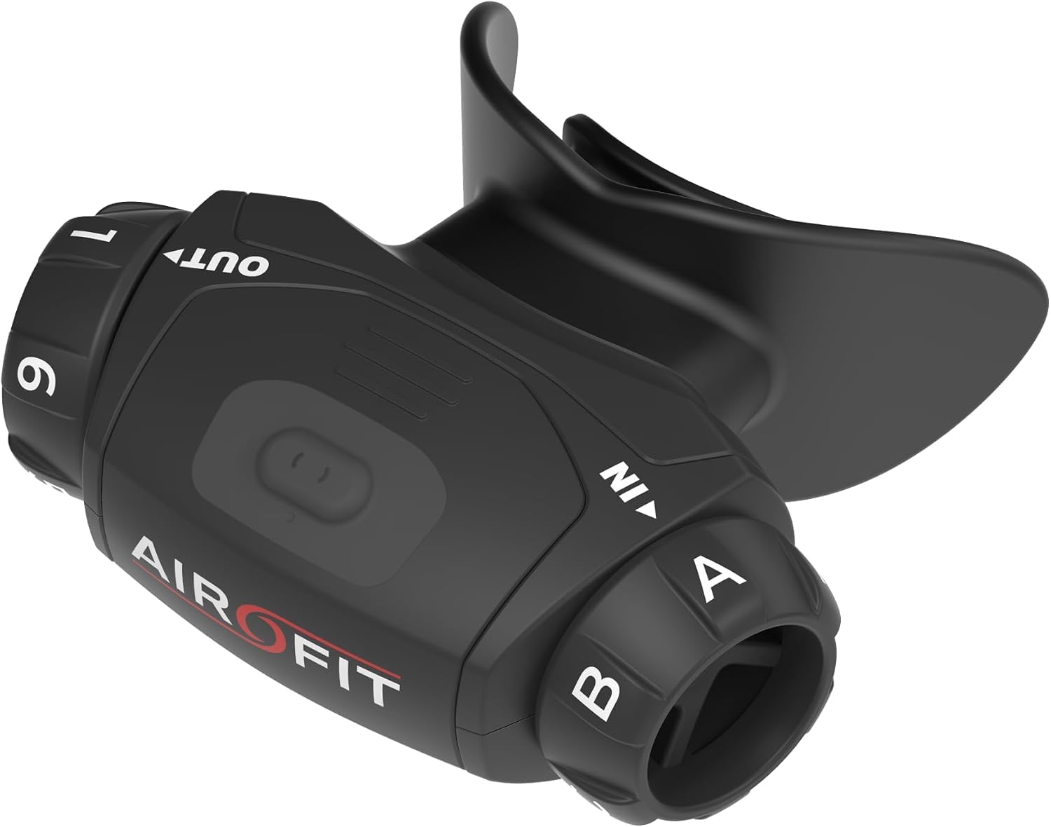 Airofit Elite Atemtrainer mit Airofit Tragetasche – Komplett-Set für Atemtraining & sicheren Transport