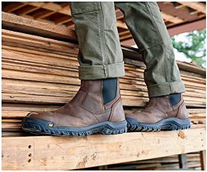 Cat Footwear Men's Wheelbase Steel Toe Work Boot, Clay, 10.5 | Image 7
