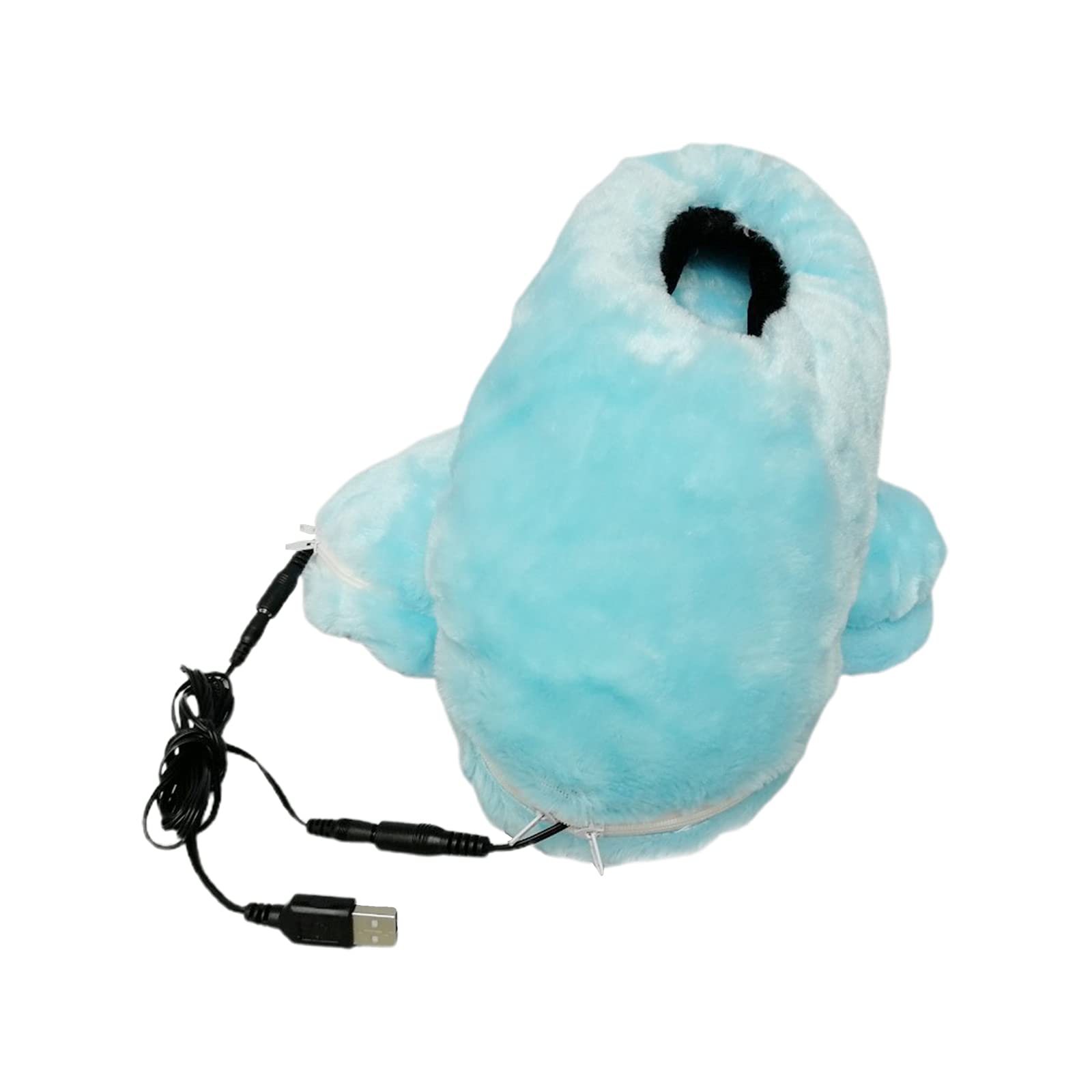 Heated Feet Warmer Usb Rechargeable Cushion Plush Foot Heater