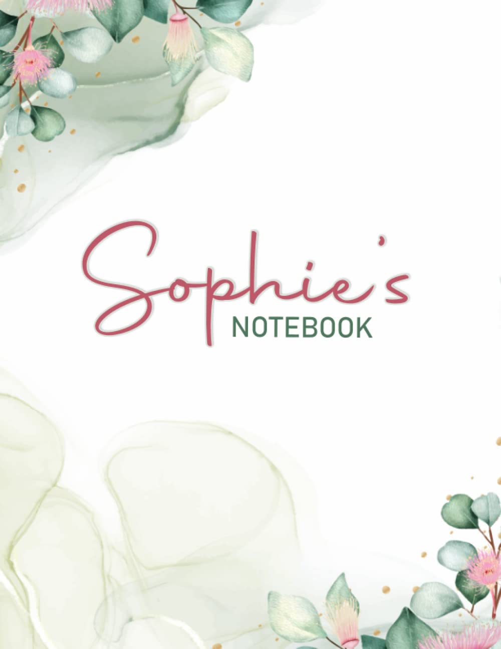 Sophie's Notebook | Customized Notebook For Sophie | Notebook For Sophie 8.5x11: Customized Sophie's Notebook 150 Pages: This Notebook is for Sophie