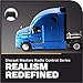 Diecast Masters 1/16 Radio Control Freightliner Cascadia Truck with Raised Roof Sleeper Cab, Made of Durable Plastic 27006