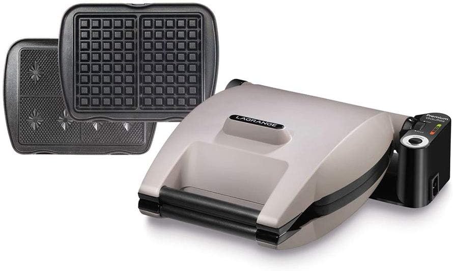 LAGRANGE LA19232 Waffle and Wafer Maker with interchangeable plates