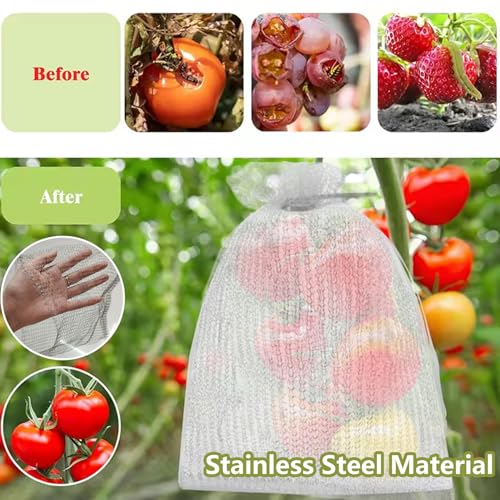 Bolsas protectoras para frutas que evitan plagas en los árboles 3