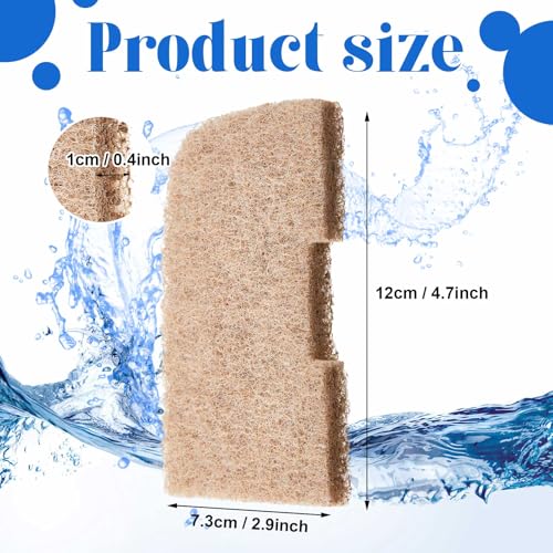 Image of Threlaco 1 Pack Ammonia Remover Pads Compatible with Fluval 307 /407 /306 /406, Aquarium Filter Replacement Pads for Fish Tank