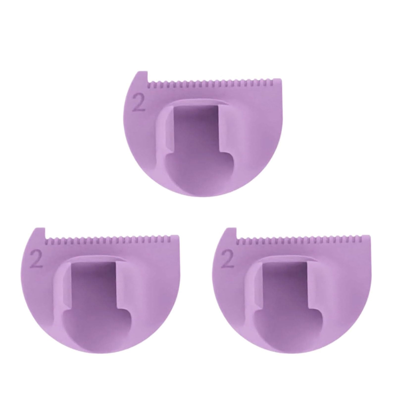 Yrohgkpn Purple 3Pcs Professional Quilting Ruler Set Sewing Templates Finger Patchwork Stitching Aid For Fabric Measurement Q