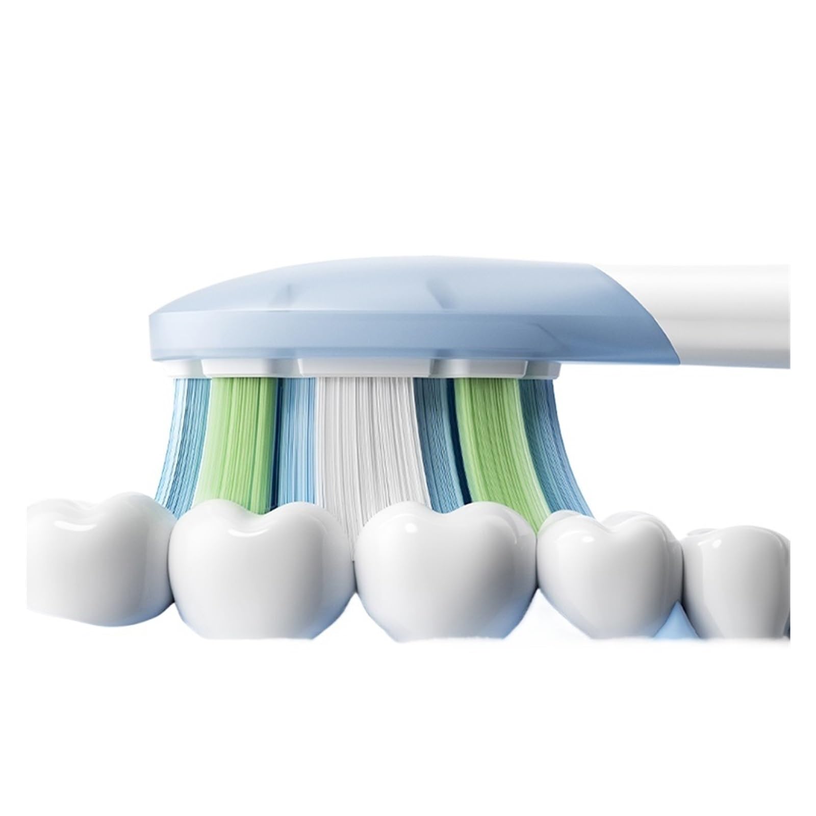 Testine di ricambio for spazzolino elettrico compatibili con MES609/MES610(Sensitive 3 pcs)