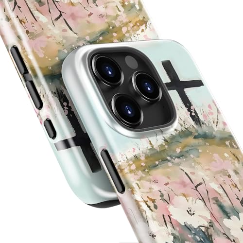 Esdot Cute Case for iPhone 13 Pro,Compatible with Magsafe,Trendy Floral - image 5