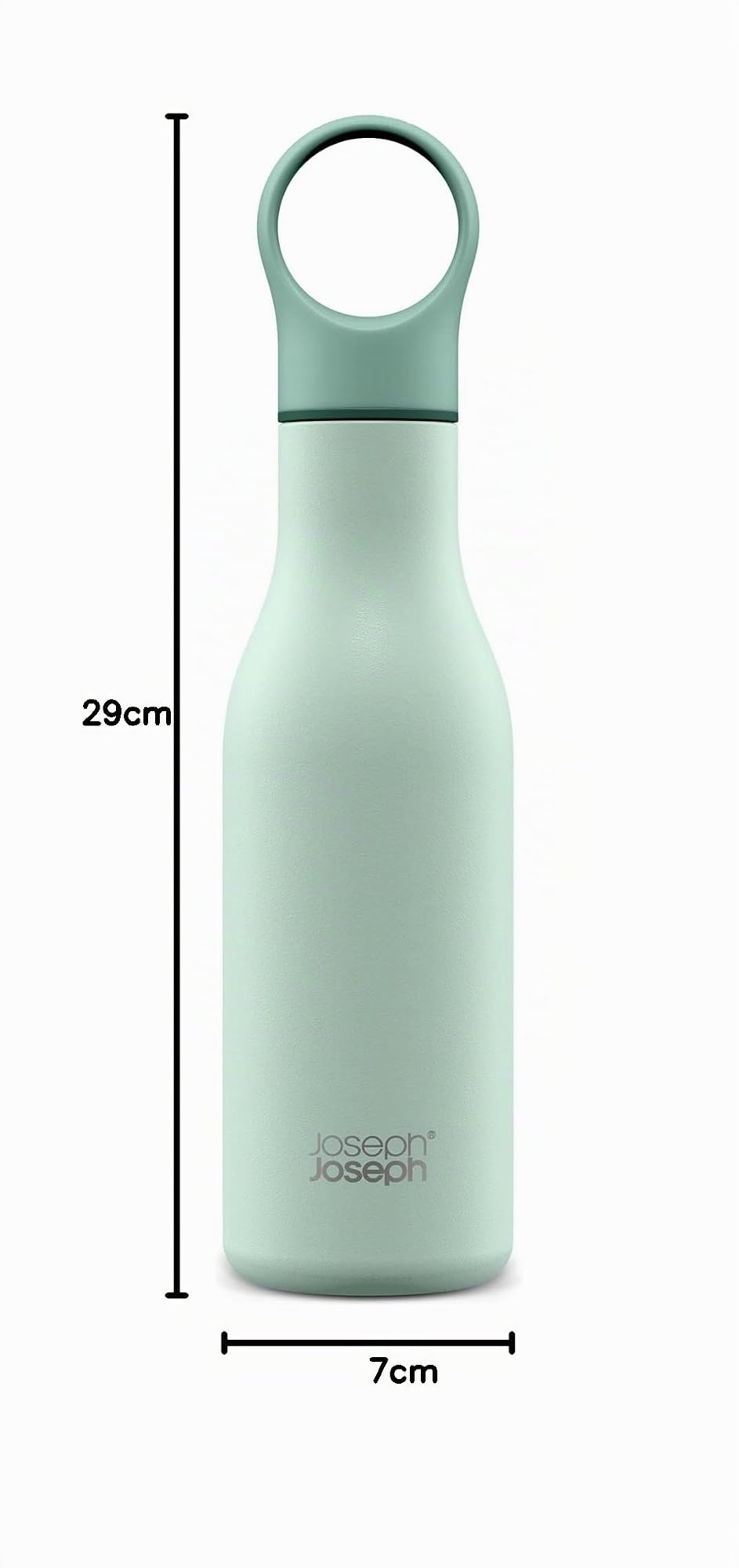 Joseph Joseph Loop Botella con aislamiento al vacío500 ml) - Verde