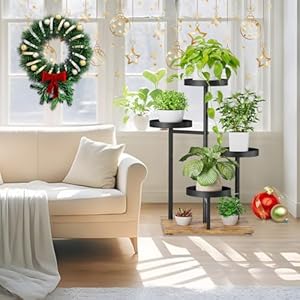 Idavosicly4tierplantstandindoortieredcornerflowerpotholdershelfoutdoormetaltallorchiddisplayrackforpatioporchgardenbalconyofficelivingroommodernblackrusticbrown Urban Country Home Decor Idavosicly 4 tier plant stand indoor tiered corner flower pot holder shelf outdoor metal tall orchid display rack for patio porch garden balcony office living room modern black rustic brown urban country home decor