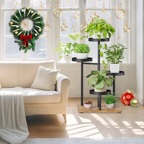 Idavosicly4tierplantstandindoortieredcornerflowerpotholdershelfoutdoormetaltallorchiddisplayrackforpatioporchgardenbalconyofficelivingroommodernblackrusticbrown Urban Country Home Decor Idavosicly 4 tier plant stand indoor tiered corner flower pot holder shelf outdoor metal tall orchid display rack for patio porch garden balcony office living room modern black rustic brown urban country home decor