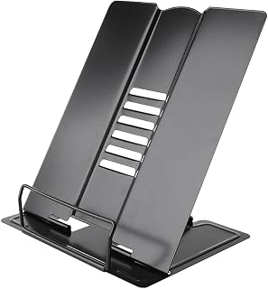 oddpod™ A4 Big Size Adjustable Folding Hands-Free Elegant Metal Stand for Book Reading, Laptop, Tablets for Office, Home, ... Price In India