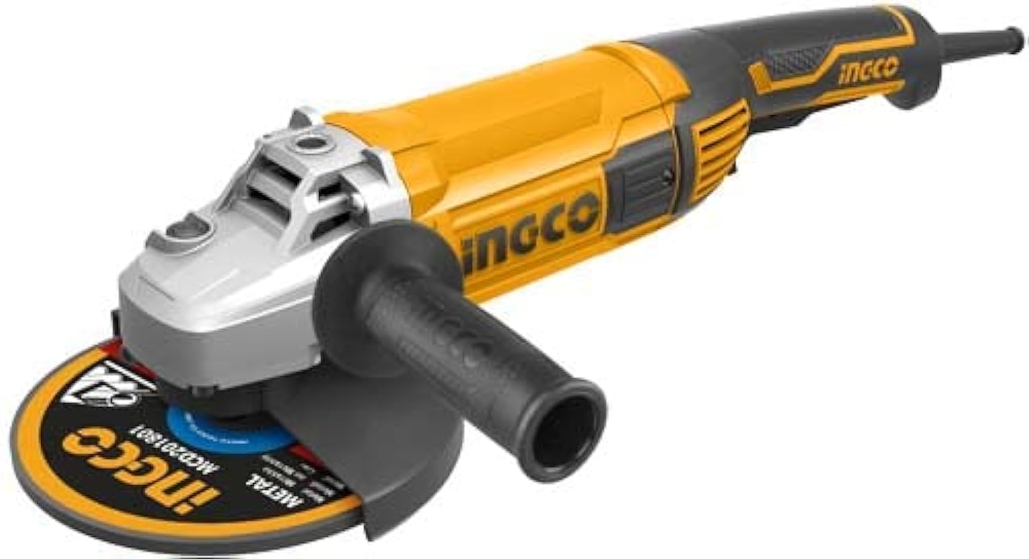 INGCO Angle Grinder 180mm/ 7 inch 2000W 8450RPM with lock on switch for Metal and Stone cutting industrial and home use (B09L56CCBX) Amazon Price History, Amazon Price Tracker