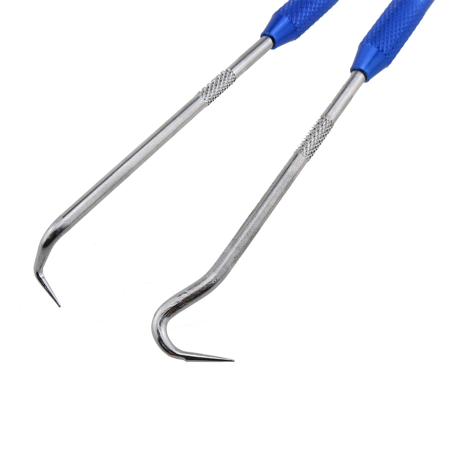 MEETOOT 2pcs Metal Double Pointed Scriber Scribe Tool Hook for Machinists, Technicians Or Craftsmen, 9.05 Inches Long (1 x Red + 1 x Blue) — Amazon image 3