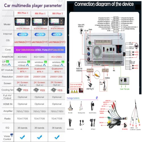 Radio Android 15.0 de 9 pulgadas con sonido DSP avanzado para renovar tu coche 7