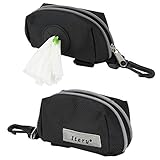 Pet poop bag holder, Itery Dog Poop Bag Holder Leash Attachment, Lightweight Fabric, Walking, Running & Hiking Accessory (the poop bag isn't included)