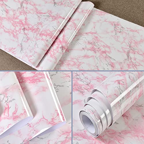 Papier peint marbre étanche pour masquer les défauts d'une table - 2