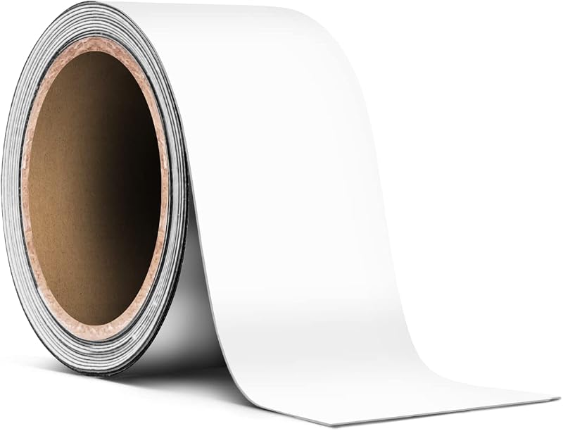 Fita Vinílica Adesiva de Pinstripe Branca Fosca VViViD com Escape de Ar – 5,08 cm x 6,10 m