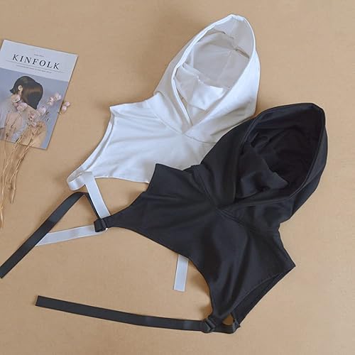 Miniatura 4 de Elegtiskas Cuello falso desmontable con capucha cuello alto Dickey para mujeres y niñas