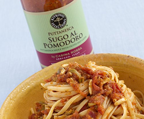 Puttanesca Sugo al Pomodoro Pasta Sauce by Casina Rossa, 17.6 Ounces (500g) Bottle - Image 2