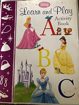 Toy Disney princess: learn and play activity book