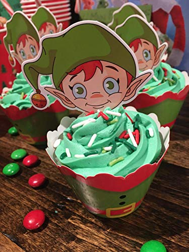 Mistletoe Magic Sprinkle Mix - 8 oz Resealable Stand Up Candy Bag - Christmas Themed Sprinkle Topping - Bulk Holiday Sprinkles for Baking and Desserts