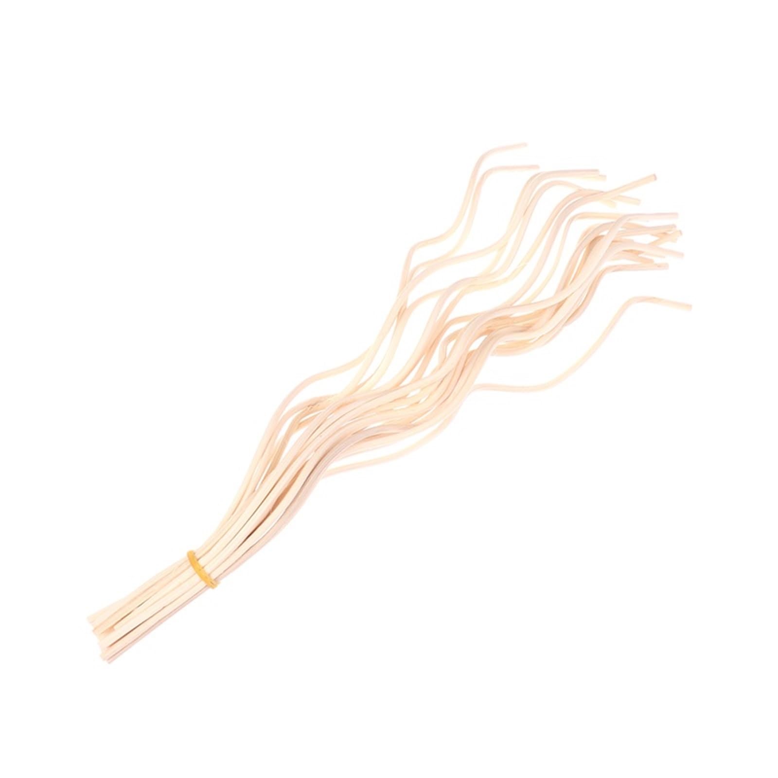 XUCZHAI 20pcs Reed Diffuser Replacement Stick DIY Handmade Home Decor Extra Thick Rattan Aromatherapy Refill Sticks