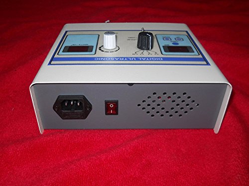 Image of PHYSIOTREX Physio Solutions White ElectroTherapy Physiotherapy Mini Ultrasound /Ultrasonic Therapy Machine (MINI US) with 1 Year Warranty