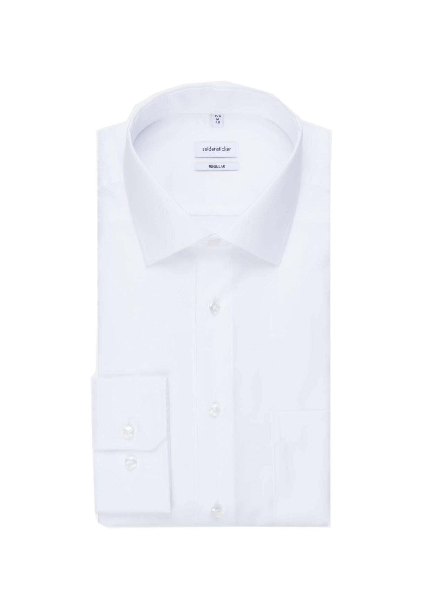 Seidensticker Herren Business-Hemd - Regular Fit - Bügelfrei - Kent Kragen - Langarm - 100% Baumwolle