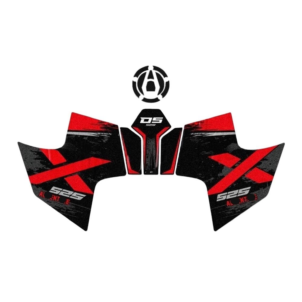 Autocollant antidérapant réservoir moto Valico 525 DSX protection