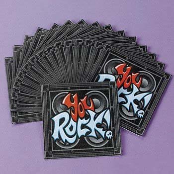 You Rock Napkins - Beverage