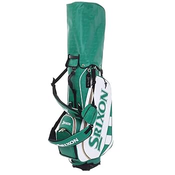 SRIXON キャディバッグ グリーン/ホワイト dショッピング |ダンロップ SRIXON キャディバッグ グリーン
