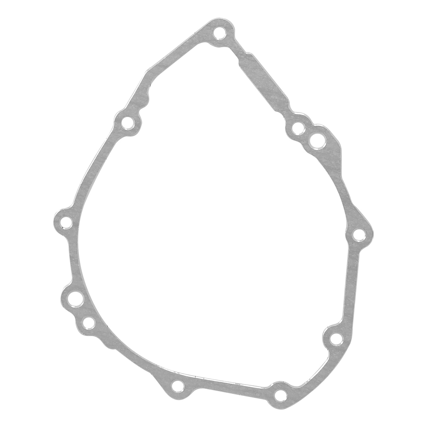 Protege El Eje De Tu Hayabusa (1999-2024): Cubierta Delantera Hexagonal 3D En Aluminio Negro Anodizado