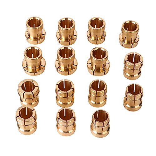 Preisvergleich Produktbild TMISHION Professionelle Schmuckherstellungsmaschine, Schmuckzubehör, Rundwerkzeug, Ring Armband Set(15-teiliges Ringset)