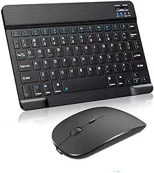 Teclado E Mouse Bluetooth Para Tablet Galaxy Tab S9 Fe 10.9