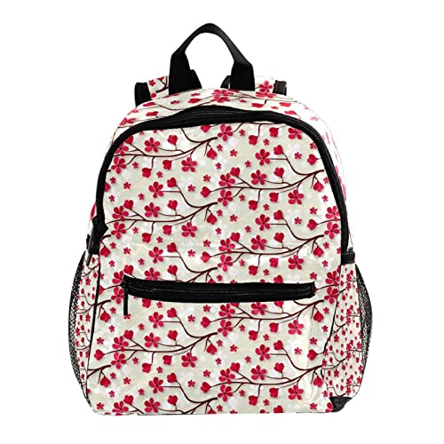 Sac à dos pour garçons et filles motif paysage urbain multicolore de 30,5 cm