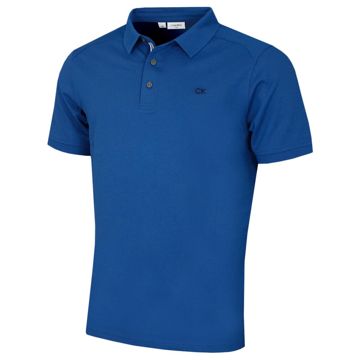 Calvin Klein Mens Campus Sport Polo Shirt - Dresden Blue Sport - M