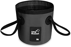 BANCHELLE Collapsible Bucket, the Perfect Water Carrier for Outdoor Adventures