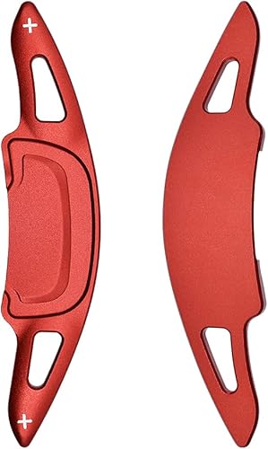 Miniatura 10 de HIBEYO Repuesto deportivo azul para mazda3 Axela Mazda 3 2020 2021 aleación de aluminio Paleta CNC Billet Volante Palanca de cambio de volante