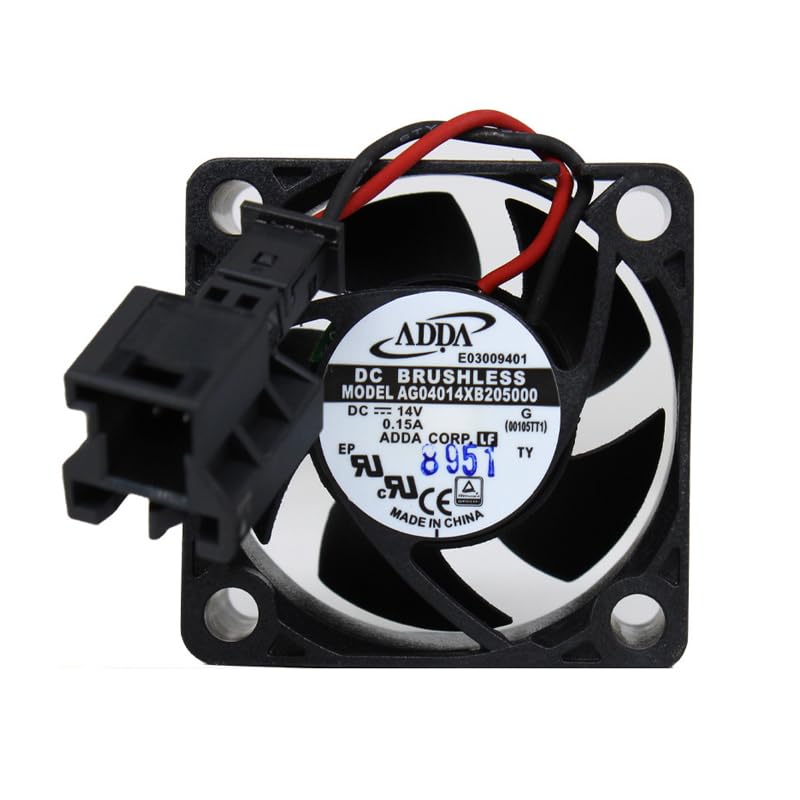 ADDA AG04014XB205000 DC14V 4cm Switch 1U 2U Chassis High Air Flow Fan